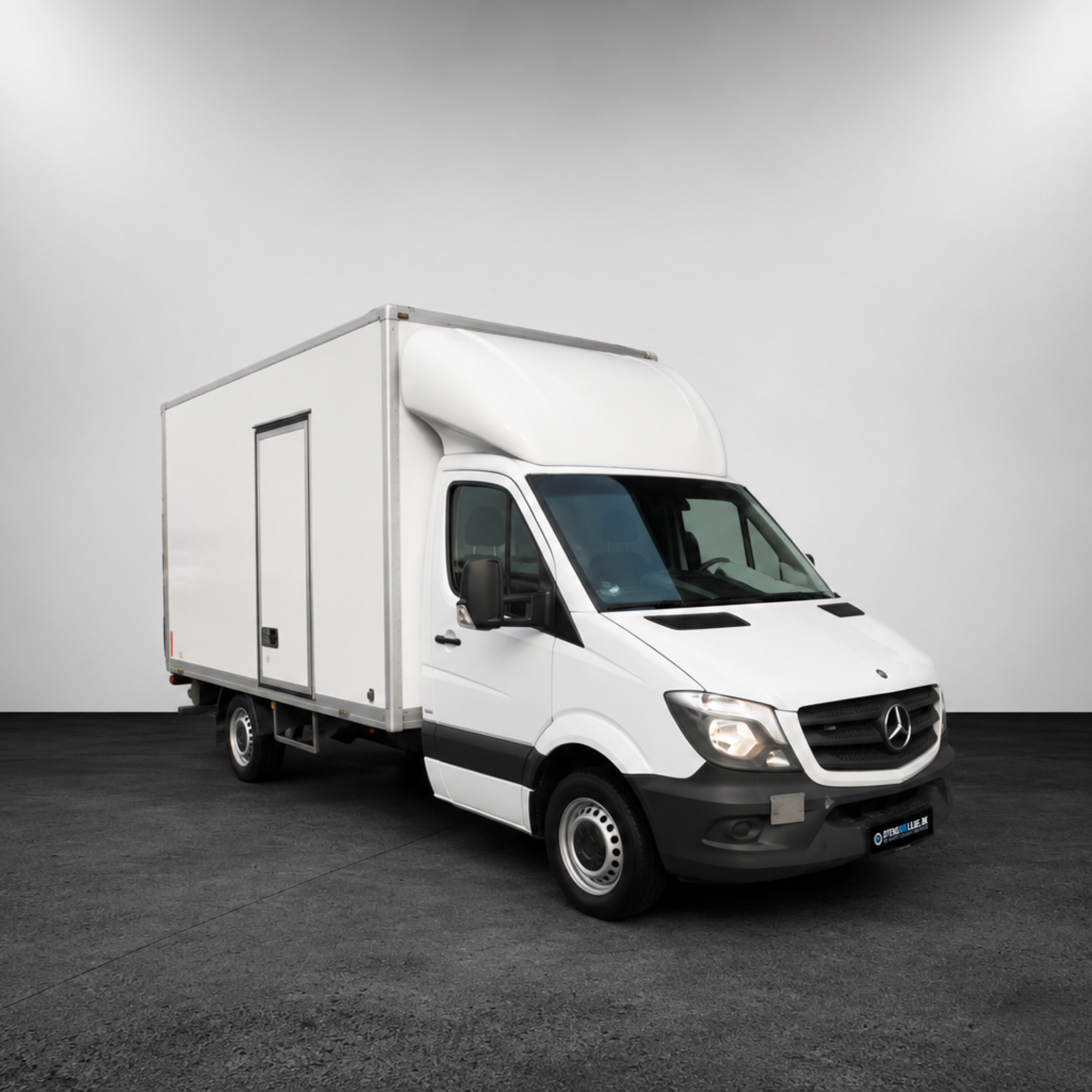Alukassevogn m. lift 20m3 – Mercedes Sprinter