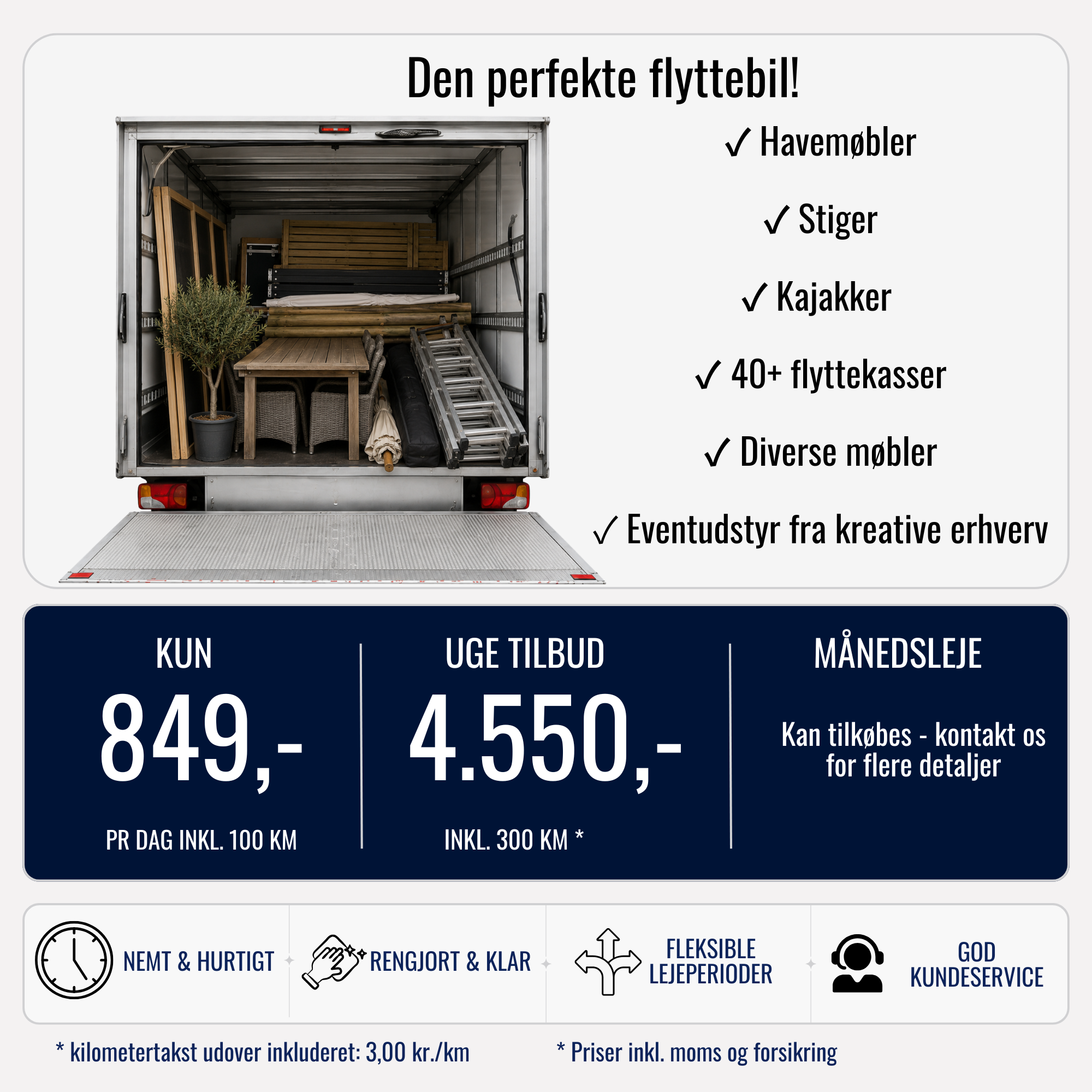 Alukassevogn m. lift 20m3 – billede 4