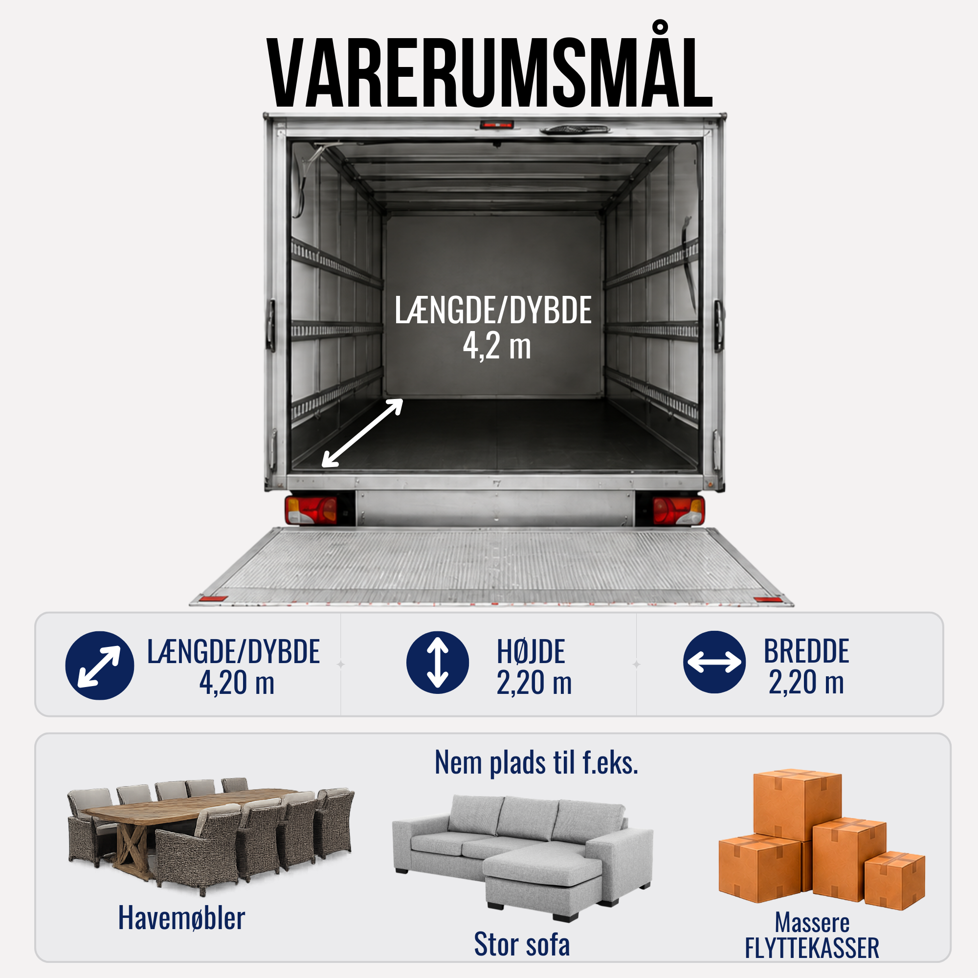 Alukassevogn m. lift 20m3 – billede 3