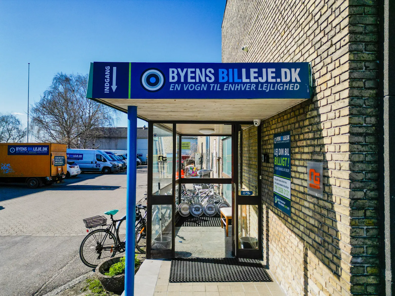 Byens Billeje indgang, Bådehavnsgade 4